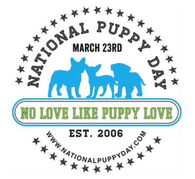 National Puppy Day Logo