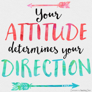 Attitude determines your direction