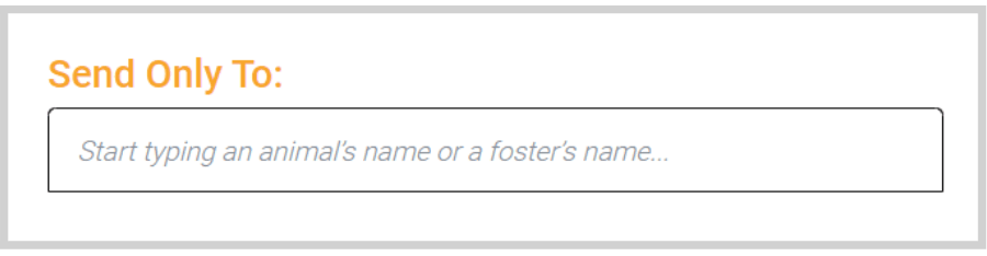 How to send announcements to fosters on Doobert