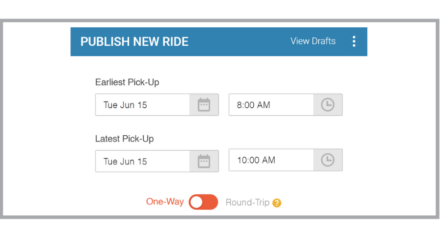 How to Publish A Local Ride Request on Doobert