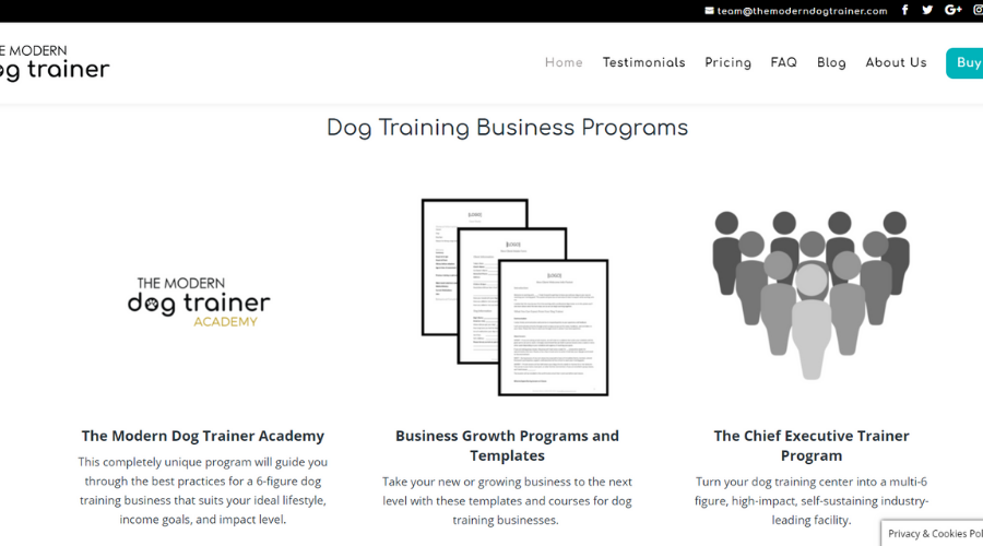 Helping Dog Trainers Market Themselves and Grow Their Business | The Modern Dog Trainer