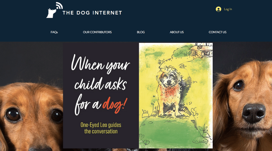 children's ebook one-eyed leo by dog internet of things discusses bringing pets into your life