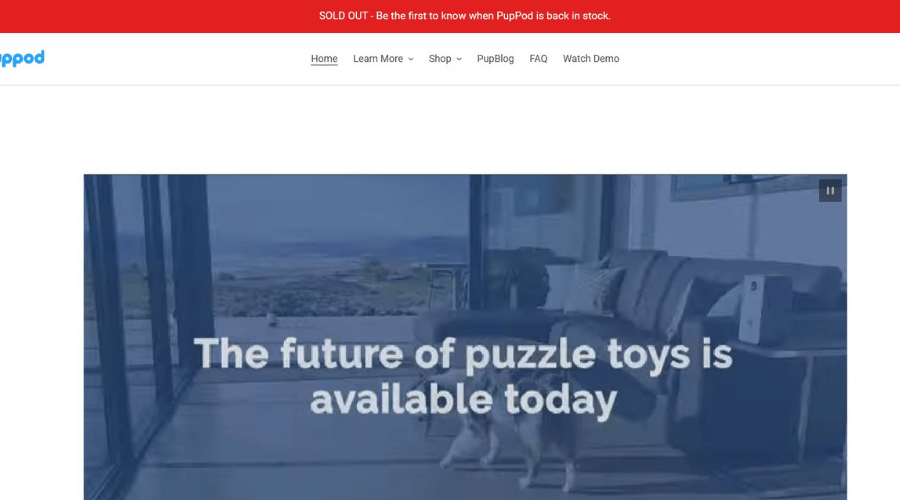 PupPod website