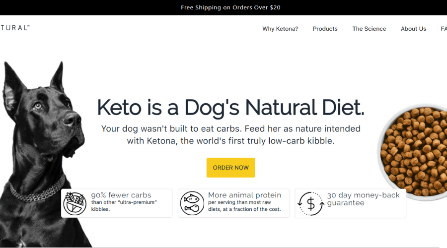 Keto natural hotsell pet foods