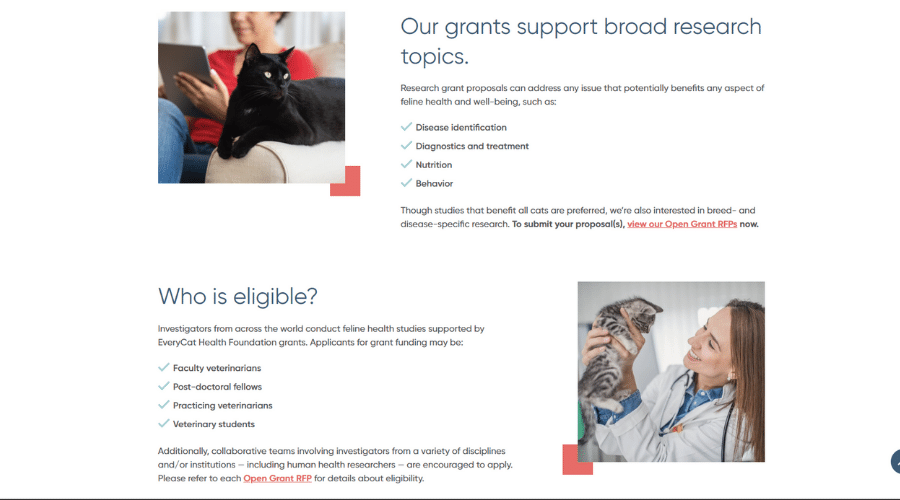 everycat health foundation grant funding