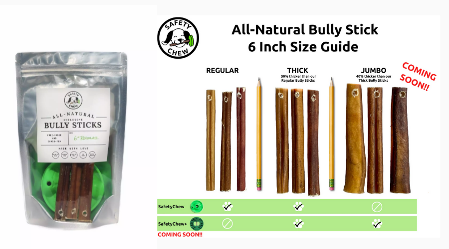 No More Choking With Robust Bully Stick Holder │ Safety Chew