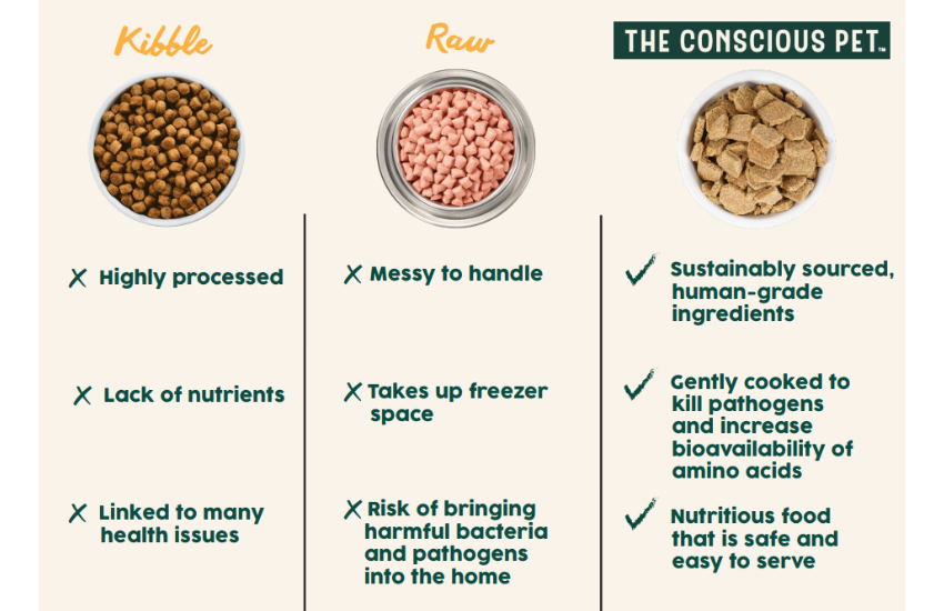 High-quality Dog Food Made From Upcycled Nutritious Ingredients │ The Conscious Pet