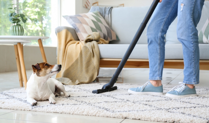 Spring Cleaning When You Have Pets